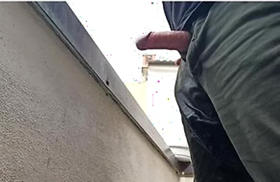 Peeing In My Pants Watching From The Balcony