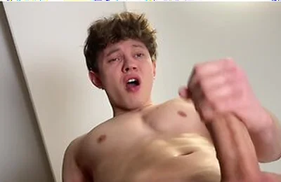 Handsome Boy Moaning While Jerking Off Big Dick / Close Up / Sexy / Hot / Naughty With Boy Next Door