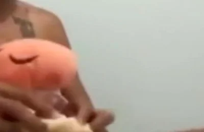 Cumming with My Teddy Bear and Cumming on It