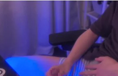 White And Gray Striped Pants