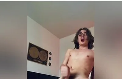 Open The Guys Hole With A Huge Dildo