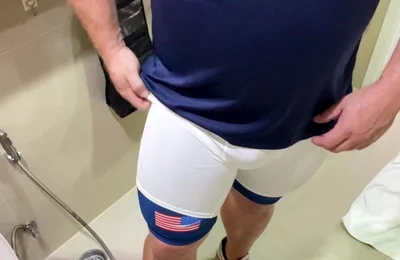 Anal Dildo Fucking in the Gym