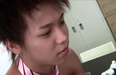 Submissive Bottom Moans and Twitches as He Is Worshipped