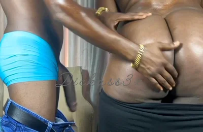 Outdoor with My Lag Creamy Bussy as I Hit Him Hard in a Uncompletable Building