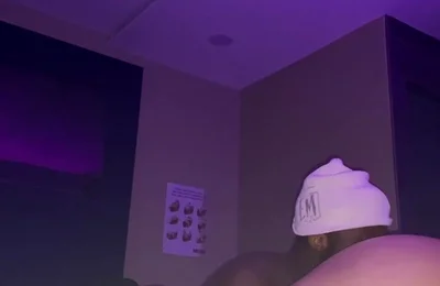 Eating a Chubby Fan Ass Out