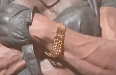 Latex Nasty Pig Solo Cock Fondling, Smoking Titplay