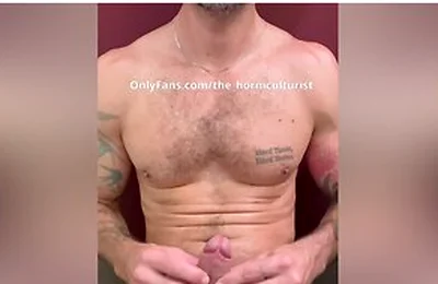 Handsfree Orgasm, Cum Running Down My Thick Shaft Onto My Balls, Then Pumping To Cum Again