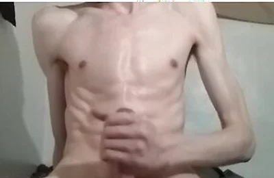 Skinny Punk Spits On Dick And Masturbates