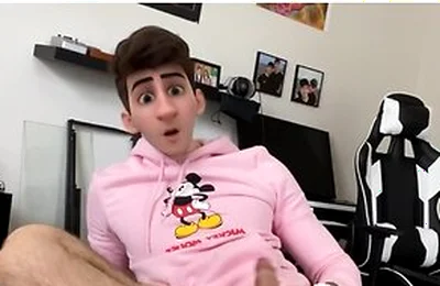 Cartoon Anime Boy Humps Pillow And Masturbates