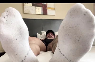 Worship Daddys Socked Feet
