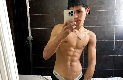 Effeminate Man Models in Panty