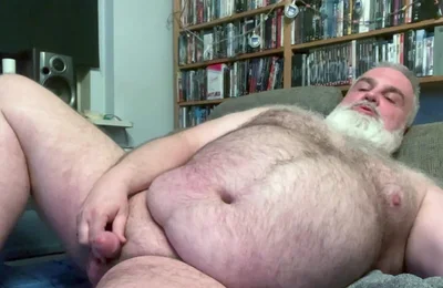 Wanking on the Sofa