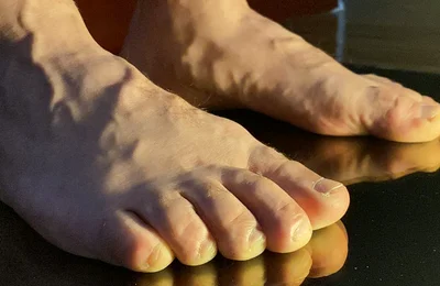 My Feet Exhausted After the Workday...