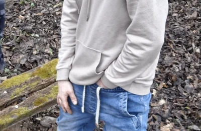 Masturbating in an Abandoned Factory Outdoors and Inside Halls