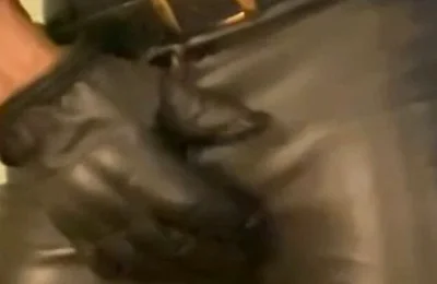 Black & White Black Muscle Daddy Edging and Cum