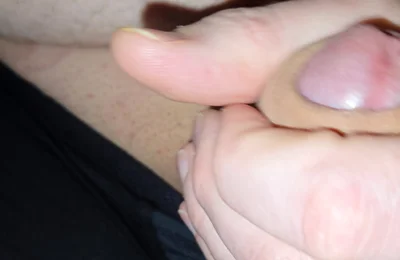 4K Anal Dildo Play and Ride with Cum Shot and Gape View
