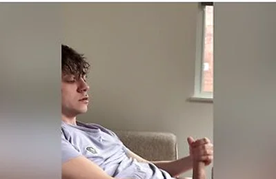 Lucas Twink Cumming In Tight Underwear