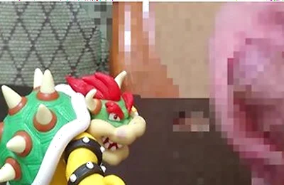 Bowser Figure Bukkake
