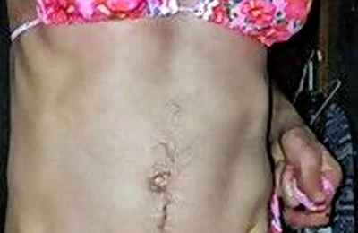 Cdmichelle Wearing Sexy Spotted Swimsuit