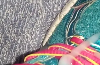 Cum on Asics Sneakes
